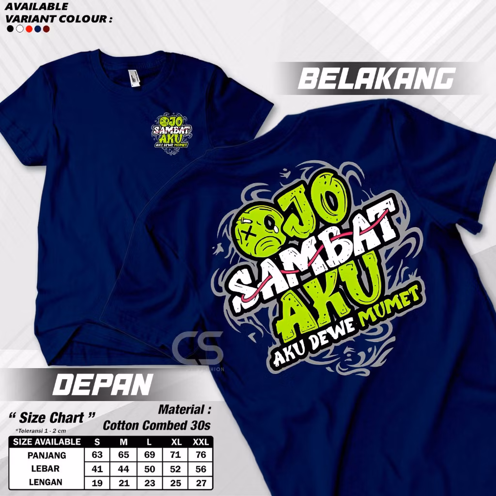 Kaos Wanita / Pria